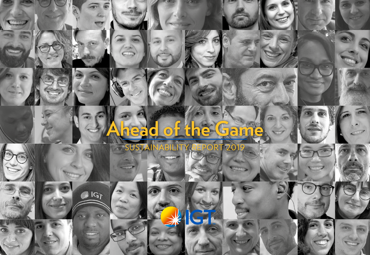IGT Sustainability Report 2019 cover