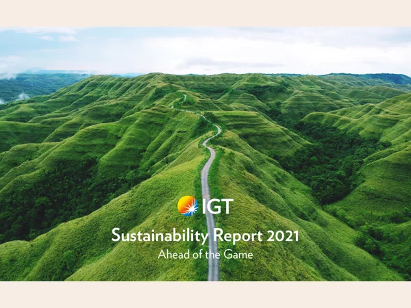 IGT Sustainability Report 2021 cover