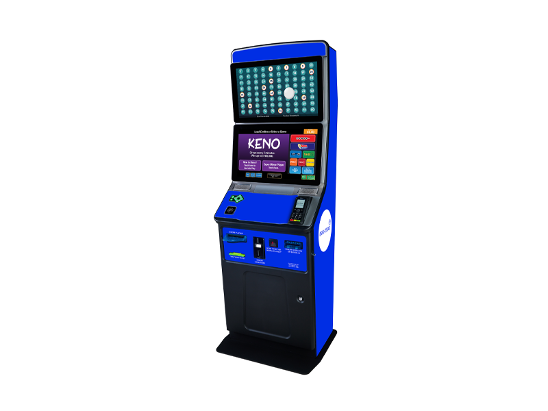 The GameTouch™ Draw S2 self-service machine; draw games; front