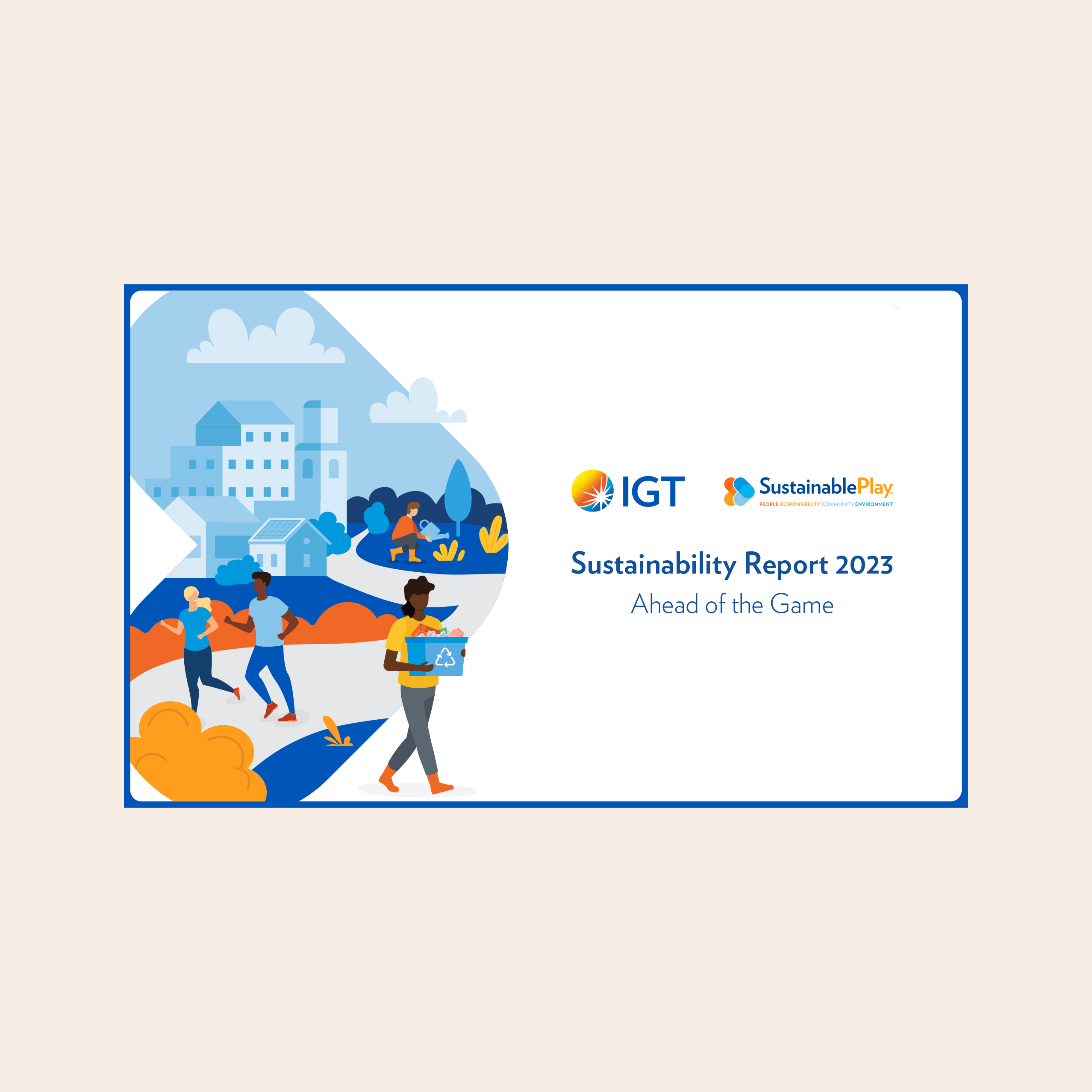 IGT Sustainability Report 2023 cover