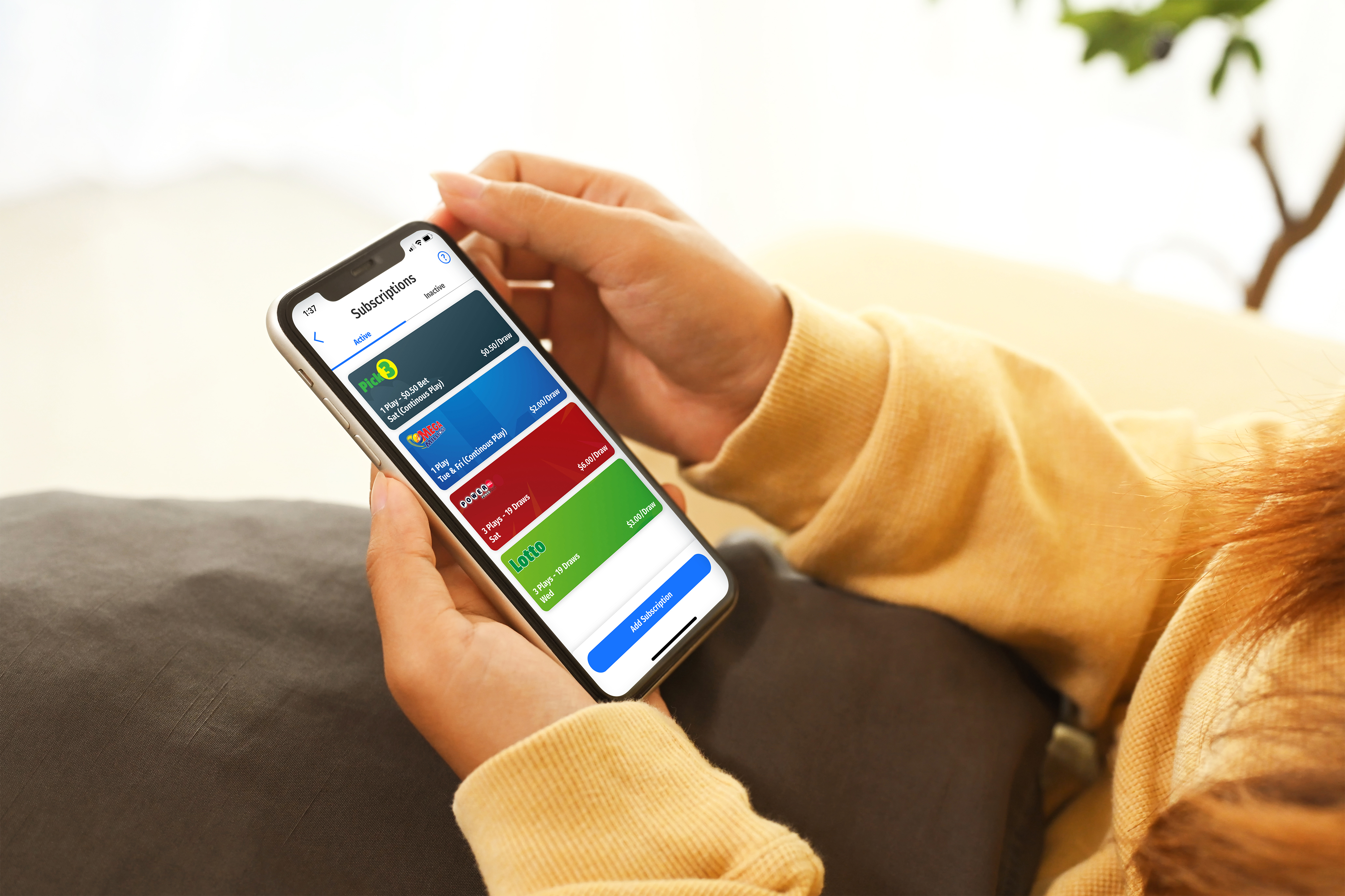 Mobile lottery solution offers easy to find ticket results