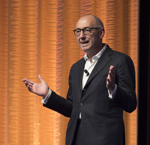 Marco Sala delivers remarks